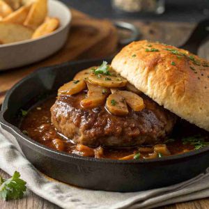 Recette Amish Beef Hamburger Steak Bake – Budget Casserole Recipe