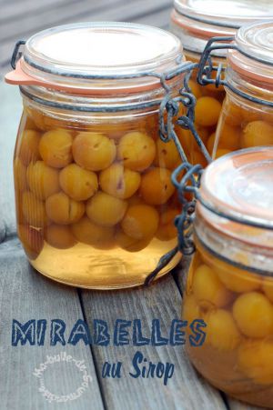 Recette Mirabelles au sirop de Cyril Lignac