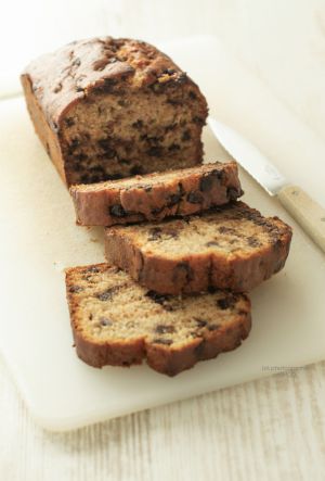 Recette Banana bread aux pépites de chocolat - version vegan