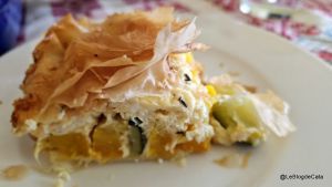 Recette Croustillant aux courgettes et à la fêta