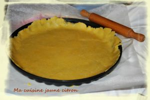 Recette Ma pâte à tarte sablée