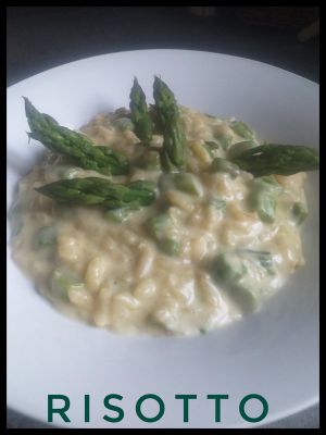 Recette Risotto aux asperges vertes