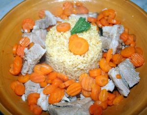 Recette Tajine de veau et carottes au cumin