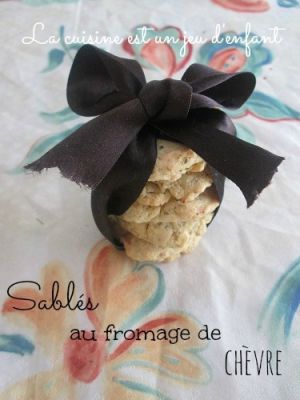 Recette Sablés au fromage de chèvre