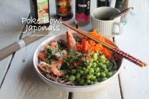 Recette Poké bowl  japonais