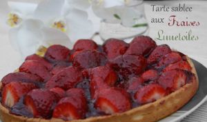 Recette Tarte sablée aux fraises