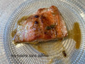 Recette Saumon mariné au miso