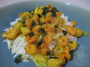 Recette Curry jaune aux fruits de mer