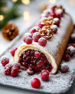 Recette Bûche Framboise Veloutée : Recette Facile et Savoureuse