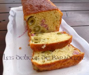 Recette Cake au jambon et aux olives