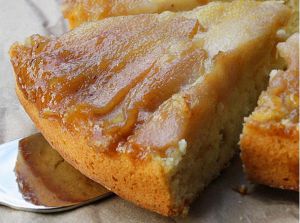 Recette Meilleure recette de gâteau renversé aux poires (Très facile à faire!)