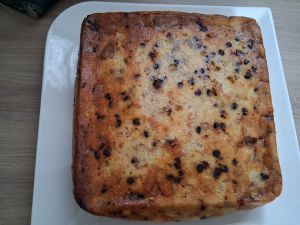 Recette Pudding coco pépites de chocolat