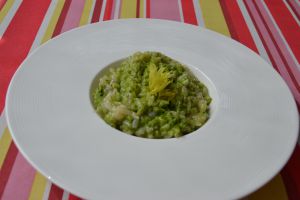 Recette Risotto au pesto de feuilles de céleri