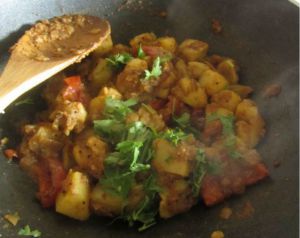 Recette Pommes de terre épicées, sautées comme à Bombay (Inde) - vegan - sans gluten