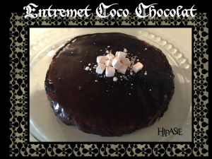 Recette Entremet Bounty: Noix de coco-Chocolat