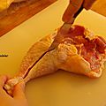 Recette Comment désosser une cuisse de poulet