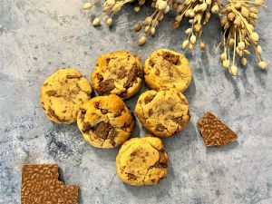Recette Cookies au chocolat Crunch et huile d’olive