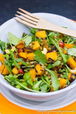 Recette Salade de butternut rôtie