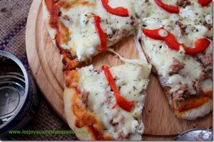 Recette Pizza thon / poivron