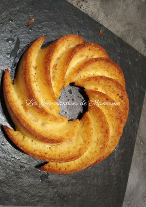 Recette Cake moelleux ,  oranges confites et fleur d’oranger