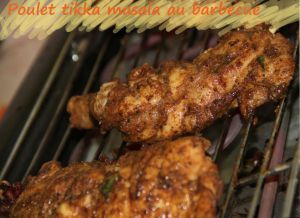 Recette Cuisses de poulet marinées tikka massala au barbecue, à la plancha (cuisine indienne)