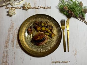 Recette Tournedos de canard Rossini