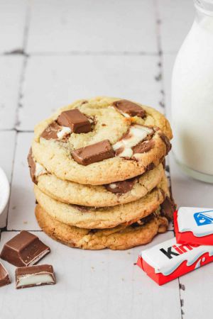 Recette Cookies au Kinder Maxi