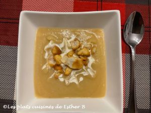 Recette Crème de chou-fleur au sirop d’érable