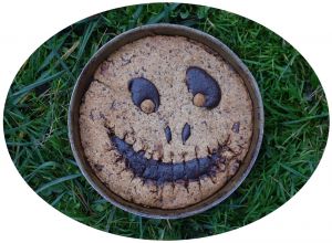 Recette Brookie d'halloween aux noisettes - IG Bas