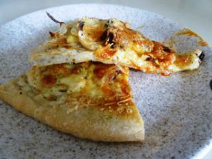 Recette Pizza fenouil chorizo mozzarelle