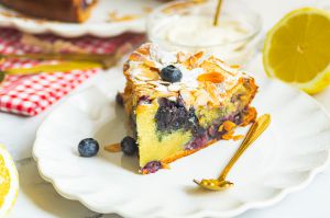 Recette Gâteau aux myrtilles et au mascarpone