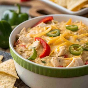 Recette Banana Pepper Chicken Dip – Tangy Party Appetizer