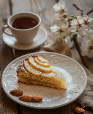 Recette Gâteau aux poires et amandes : Recette facile et savoureuse