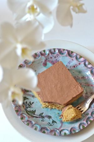 Recette Gâteau chocolat vanille (vegan et sans gluten)