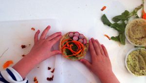 Recette Bébé : potage courgette, fenouil et carotte