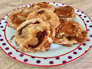 Recette Pancakes noisette/Nutella