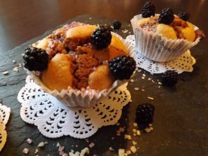 Recette Muffins Savoureux à la Confiture de Mûres et au Citron