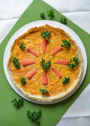 Recette Quiche aux carottes