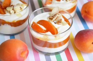 Recette Trifle d’abricots au yaourt