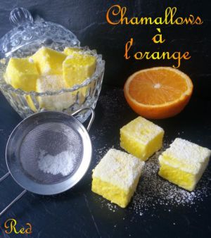 Recette Chamallows ou Guimauves à l'orange