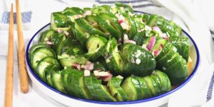 Recette Spiral Spicy Cucumber Salad