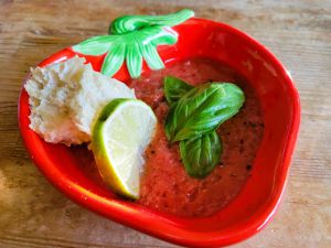 Recette Gaspacho ou...  Smoothie salé