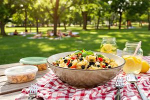 Recette Cette salade de pâtes fait un carton en pique-nique (et elle se prépare en 10 min)