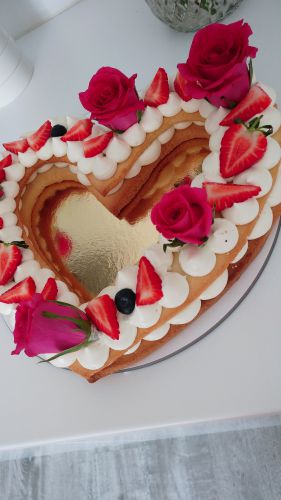 Recette Heart cake