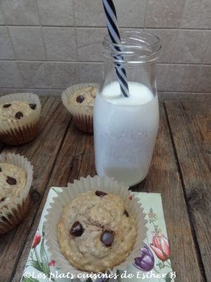 Recette Muffins choco-poire