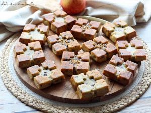 Recette Moelleux à la compote, pomme & noisettes