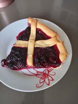 Recette Tarte aux mûres à la confiture