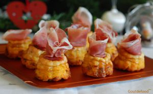 Recette Cannelés au jambon de Parme