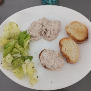Recette Rillettes de thon et Saint Moret