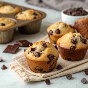 Recette Mini Chocolate Chip Muffins – Bite-Sized Breakfast